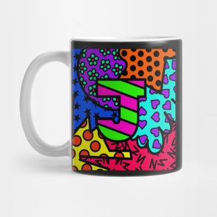 Alphabet Series - Letter J - Bright and Bold Initial Letters Mug